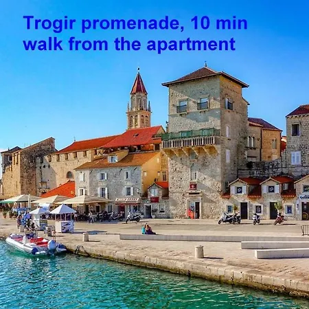 Beachfront Apartments Jurica Trogir Exterior photo